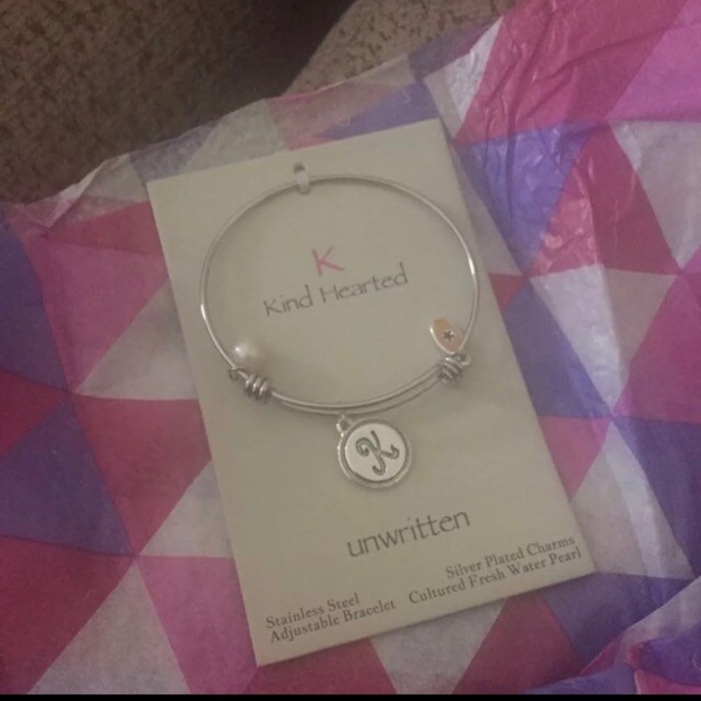 Silver plated bracelet